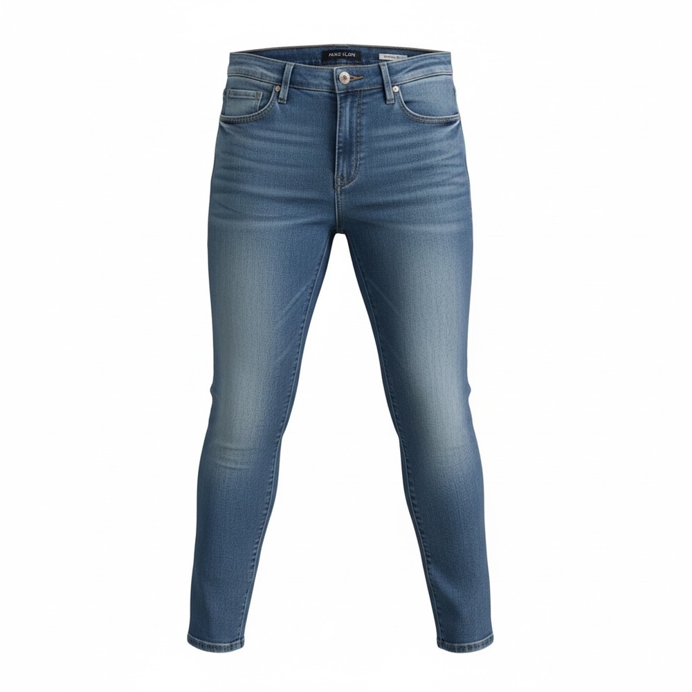 Anne Klein Women's Skinny Jeans - Light Blue